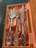 Verzilverd Kinderbestek; Met Gegraveerde Sprookjes, Antiek en Kunst, Ophalen of Verzenden, Zilver