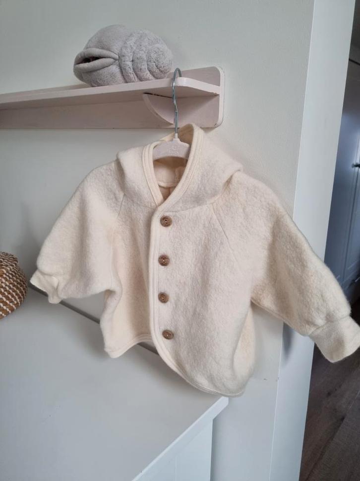 Engel Natur Baby wollen jasje maat 62/68., Kinderen en Baby's, Babykleding | Overige, Gebruikt, Jongetje of Meisje, Ophalen of Verzenden