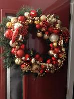Kerstkrans voor de deur, Huis en Inrichting, Woonaccessoires | Overige, Ophalen of Verzenden, Zo goed als nieuw