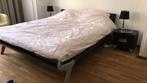 Auping Cleopatra bed met twee nachtkastjes en hoofdbord, Ophalen, Tweepersoons, Zo goed als nieuw, 180 cm