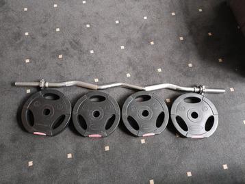 SZ Curl Stang met Halterschijven beschikbaar voor biedingen