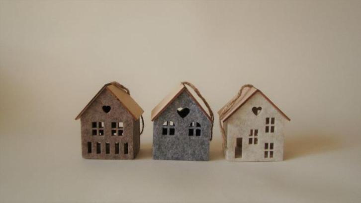 Hanger huisje p/st., Huis en Inrichting, Woonaccessoires | Overige, Nieuw, Ophalen of Verzenden