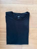 UNIQLO zwart t shirt medium nieuwstaat BCBC katoen, Verzenden, Zo goed als nieuw, Maat 48/50 (M), Zwart