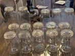 Glazen Voorraadpotten met Beugelsluiting - 14 stuks, Ophalen, Zo goed als nieuw