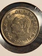 Turkije 50 Bin Lira 2000, Postzegels en Munten, Ophalen of Verzenden, Midden-Oosten, Losse munt