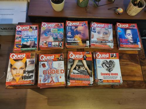 Quest jaargangen 2005 tot 2013 (95 stuks), Boeken, Tijdschriften en Kranten, Gelezen, Wetenschap en Natuur, Ophalen of Verzenden