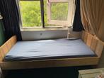 1 persoons Stijgerhouten bed, 85 tot 100 cm, Ophalen of Verzenden, Zo goed als nieuw, Matras