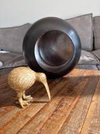 Decoratieve set – gouden kiwi & moderne vaas, Ophalen, Zo goed als nieuw
