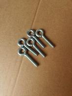 Ring met draadeind, lengte ongeveer 5 cm , 5 stuks, Ophalen of Verzenden, Zo goed als nieuw