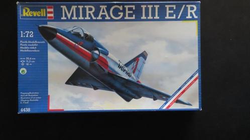 Mirage III E/R Revell, Hobby en Vrije tijd, Modelbouw | Vliegtuigen en Helikopters, Nieuw, Vliegtuig, 1:72 tot 1:144, Revell, Verzenden
