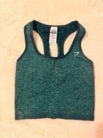 Gymshark Crop Top - Maat M, Maat 38/40 (M), Ophalen of Verzenden, Groen, Fitness of Aerobics