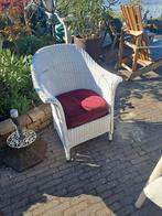 Engelse rieten stoelen met vering in het zitvlak. Twee stuks, Ophalen, Gebruikt, Hout