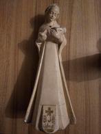 BJB Antieke Maagd Maria Jezus Kind Oud Gips Beeld Chalkware, Ophalen of Verzenden