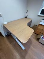 IKEA Bekant Hoekbureau - Nieuwstaat!, Huis en Inrichting, Bureaus, Ophalen, In hoogte verstelbaar, Zo goed als nieuw, Bureau