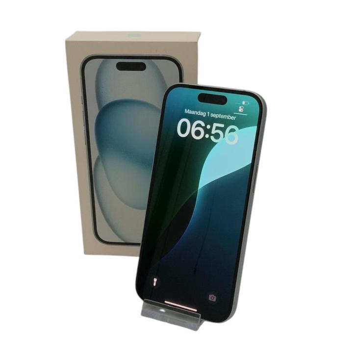 Iphone 15 128GB Blue 86 procent batterij | Incl. doos, Telecommunicatie, Mobiele telefoons | Apple iPhone, Zo goed als nieuw
