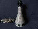 Fraaie lampvoet met craquele glazuur Groeneveldt h. 22,7 cm., Antiek en Kunst, Ophalen of Verzenden