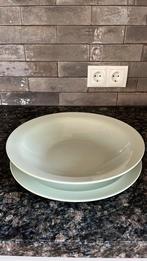 2 celadon groene schalen Royal Goedewaagen, Ophalen of Verzenden