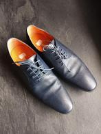 Herenschoenen Van Lier, nieuw, blauw, maat 8, Kleding | Heren, Schoenen, Blauw, Van Lier, Ophalen of Verzenden, Zo goed als nieuw