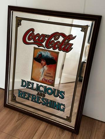 Coca Cola spiegel 44x54cm 1993 In goede staat! beschikbaar voor biedingen