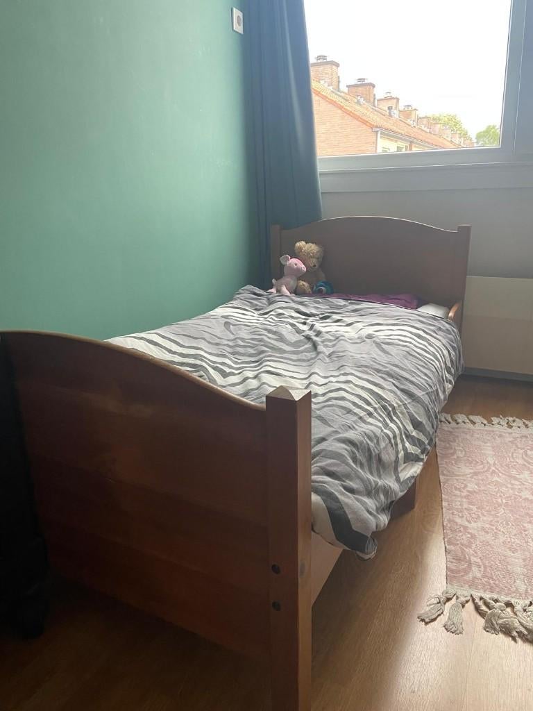 Meegroeibed incl. matras, Ophalen, Gebruikt, 70 tot 85 cm, Minder dan 140 cm