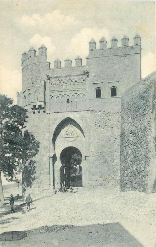 (381-217-023) Toledo  Puerta del Sol, Verzamelen, Ansichtkaarten | Buitenland, Spanje, Voor 1920, Verzenden