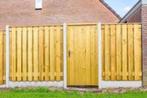 NAJAARSACTIE! Stormschade Hout Beton Schutting voor uw tuin, Garantie, Hekwerk of Schuttingen