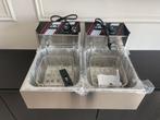 NIEUW! Duo friteuse 2x6 liter. Horeca, camping, huis, markt., 4 liter of meer, Ophalen of Verzenden, Nieuw