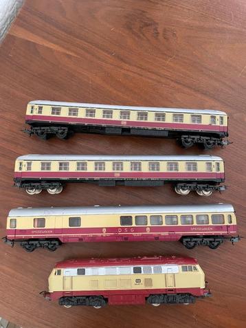 Lima Rheingold locomotief en wagons beschikbaar voor biedingen
