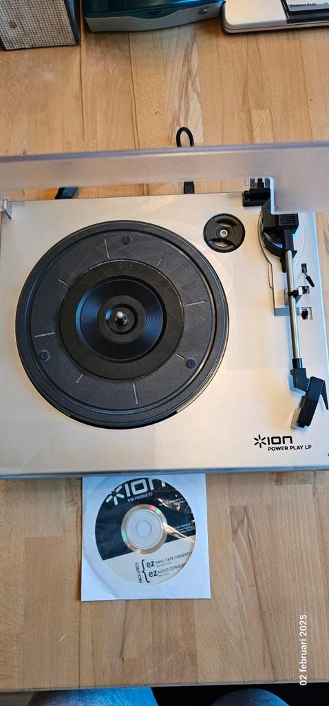 ION Platenspeler - USB Aansluiting, Audio, Tv en Foto, Platenspelers, Ophalen