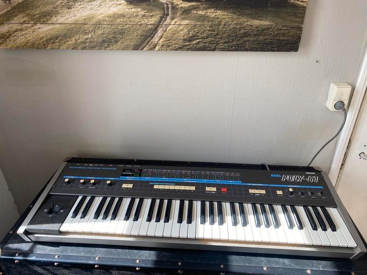 Korg poly61 met midi, Muziek en Instrumenten, Synthesizers, Zo goed als nieuw, 61 toetsen, Korg, Ophalen of Verzenden