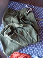 Vintage leger plunjezak, Ophalen of Verzenden, Gedragen, Maat 46/48 (XL) of groter