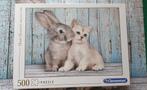 Puzzel. Cat & Bunny.500 st, Ophalen, 500 t/m 1500 stukjes, Zo goed als nieuw, Legpuzzel