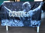 Arnold Schwarzenegger Fitness Vlag "Conquer", Antiek en Kunst, Ophalen