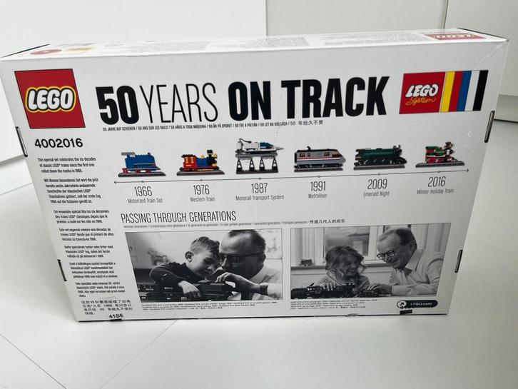 LEGO 4002016 – Employee Gift: 50 Years on Track, Kinderen en Baby's, Speelgoed | Duplo en Lego, Nieuw, Ophalen of Verzenden