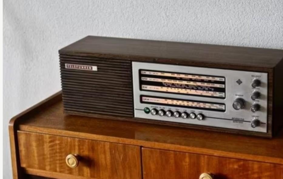 Buizenradio Telefunken, Audio, Tv en Foto, Radio's, Ophalen, Zo goed als nieuw, Overige typen