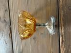 Antieke glazen schaal op voet, Antiek en Kunst, Antiek | Glas en Kristal, Ophalen of Verzenden