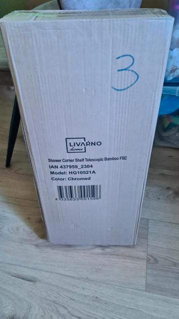 Livarno Home Douchehoekplank - Nieuw in doos! beschikbaar voor biedingen