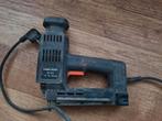 Tacker nagelpistool black & decker, Doe-het-zelf en Verbouw, Ophalen of Verzenden, Gebruikt