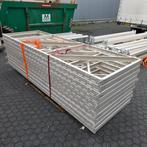 PARTIJ NETTE PALLETSTELLING MET HOUTEN VLONDERS, Ophalen, Gebruikt