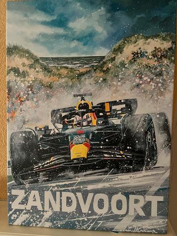 Max Verstappen Zandvoort Schilderij beschikbaar voor biedingen