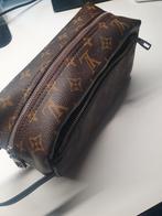 Louis Vuitton handtas met dubbele ritssluiting, Ophalen of Verzenden, Nieuw, Bruin, Heer of Dame