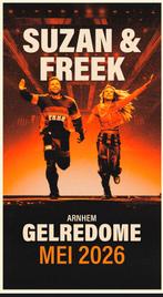 Suzan en freek tickets 16/5, Tickets en Kaartjes, Twee personen, Mei