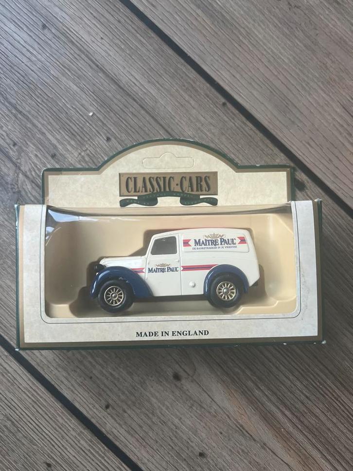 1950 Morris 'Z' Van Maître Paul Modelauto 1:18, Hobby en Vrije tijd, Modelauto's | 1:18, Nieuw, Auto, Overige merken, Ophalen of Verzenden