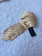 Nieuwe zijde Tommy Hilfiger stropdas (crème, geel, bruin), Geel, Tommy Hilfiger, Nieuw, Ophalen of Verzenden