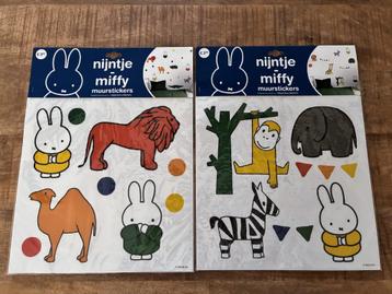 Nijntje muurstickers; 2 verschillende pakken. NIEUW. beschikbaar voor biedingen