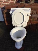 Landelijke  heritage toilet pot met porseleinen stortbak, Ophalen, Zo goed als nieuw, Toilet