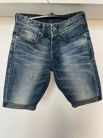 G-Star RAW Shorts – W28 – Donkerblauw Washed |Goed Als Nieuw beschikbaar voor biedingen