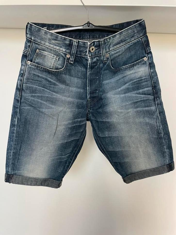 G-Star RAW Shorts – W28 – Donkerblauw Washed |Goed Als Nieuw, Kleding | Heren, Spijkerbroeken en Jeans, Zo goed als nieuw, W32 (confectie 46) of kleiner