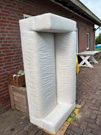 Gratis: schone Klippan bank, hoes grijs., Huis en Inrichting, Banken | Bankstellen, Ophalen, Gebruikt, 150 tot 200 cm, Tweepersoons