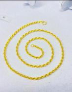 Gouden ketting - rope chain - 14 karaat, Sieraden, Tassen en Uiterlijk, Kettingen, Ophalen of Verzenden, Zo goed als nieuw, Goud